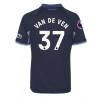 Billiga Tottenham Hotspur Micky van de Ven #37 Borta fotbollskläder 2023-24 Kortärmad